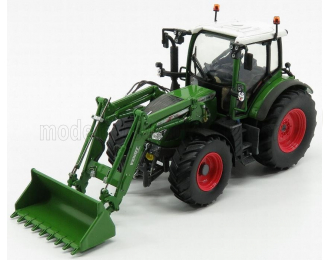 FENDT 516 Vario Tractor With 4 X 80 Cargoprofi Front Loader (2016), Green White