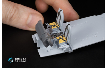 3D Декаль интерьера кабины Lynx HMA8 (Airfix) (с 3D-печатными деталями)