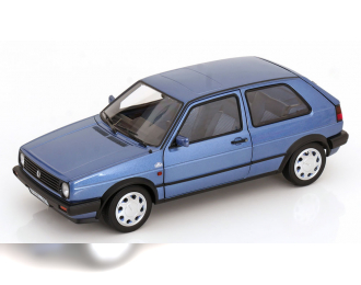 VOLKSWAGEN Golf 2 10 Millionen (1988), light blue-metallic