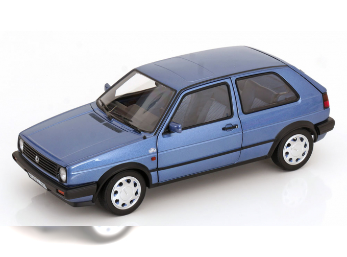 VOLKSWAGEN Golf 2 10 Millionen (1988), light blue-metallic