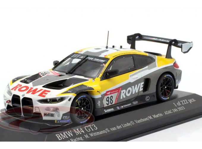BMW M4 GT3 #98 2nd 24h Nürburgring 2023 Rowe Racing (2023)