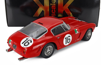 FERRARI 250GT SWB 3.0L V12 Coupe Team Scuderia Seranissima №16 24h Le Mans (1961) Maurice Trintignant - Carlo Maria Abate