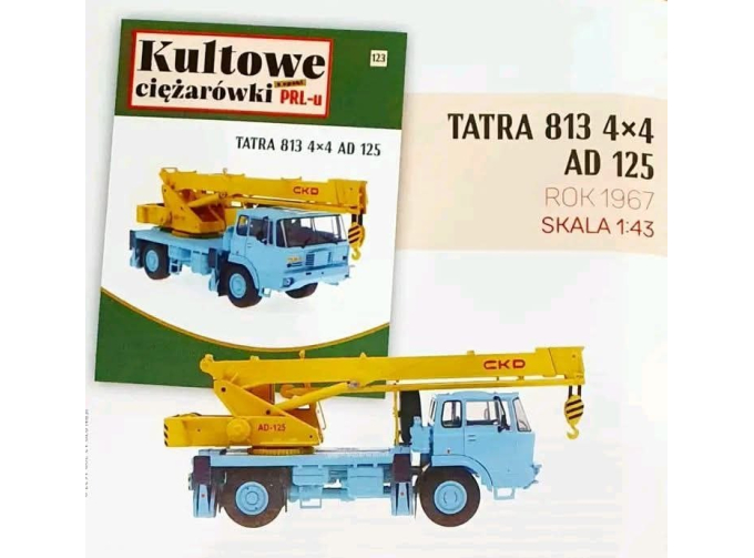 TATRA 813 4x4 AD 125, Kultowe Ciezarowki PRL-u