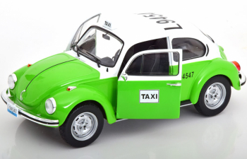 VOLKSWAGEN Beetle Kafer 1303 Mexico Taxi (1974), Green White