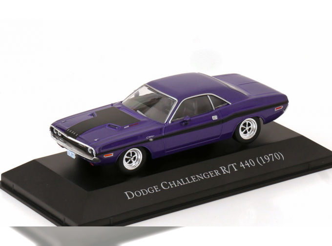 (Уценка!) DODGE Challenger R/T 440 (1970), purple black