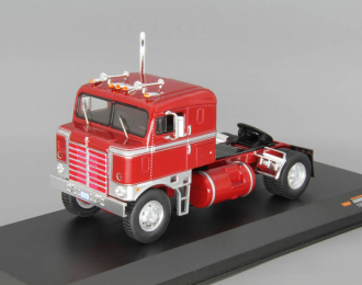 KENWORTH Bullnose (1950), dark red / silver