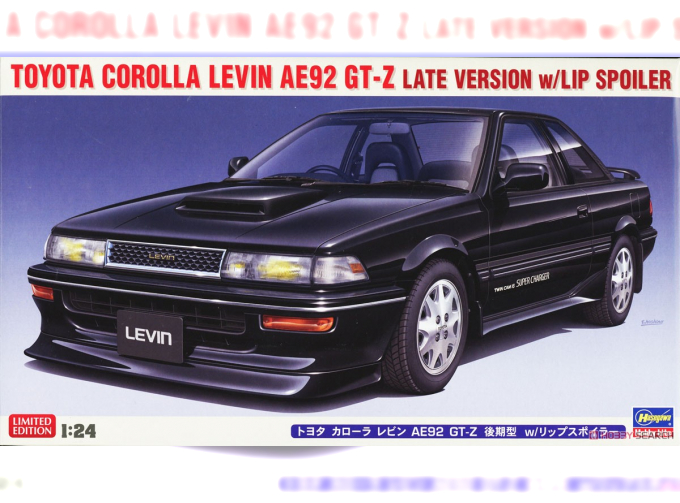 Сборная модель Toyota Levin AE92 GT-Z