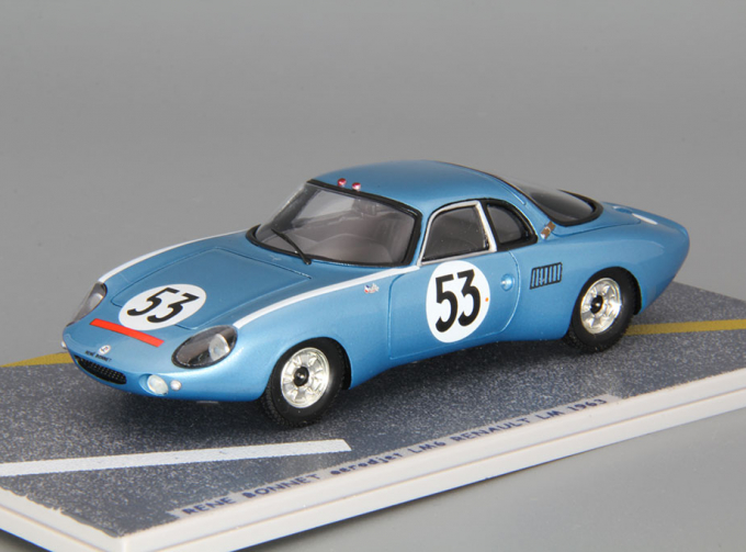 RENAULT Rene Bonnet aerodjet LM6 #53 (1963), blue metallic