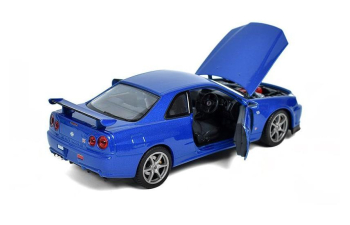 NISSAN Skyline GT-R (R34) (1999), blue
