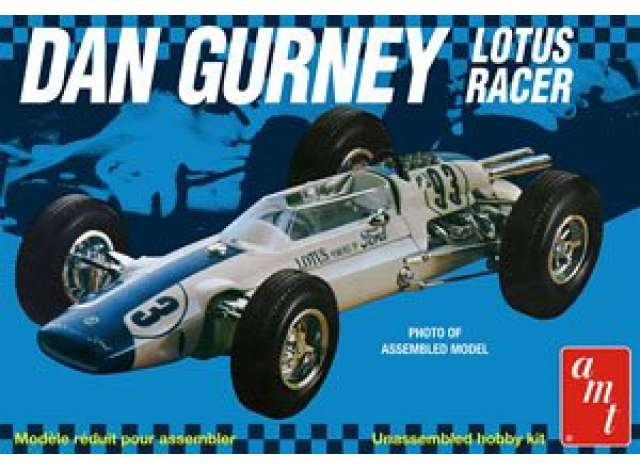 Сборная модель Dan Gurney Lotus Racer, plastic modelkit, silver/blue