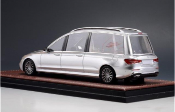 MERCEDES-BENZ E-Class Wilcox Mild Petrol Hybrid Hearse (катафалк) (2022), Silver