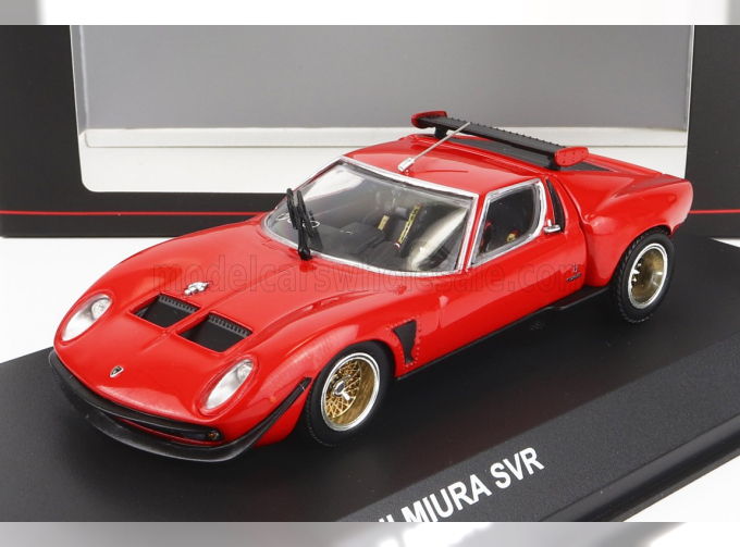 LAMBORGHINI MIURA SVR (1970), RED