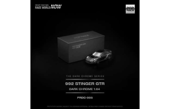 PORSCHE Stinger GTR *The Dark Chrome Series*, dark chrome
