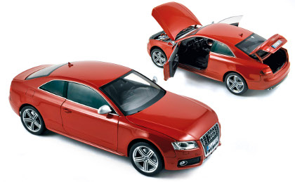 AUDI S5 Coupe 2009, red