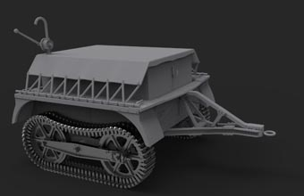 Сборная модель Universal Fuel Tank Trailer