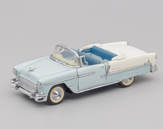 CHEVROLET Bel Air (1955), nassau blue / ivory