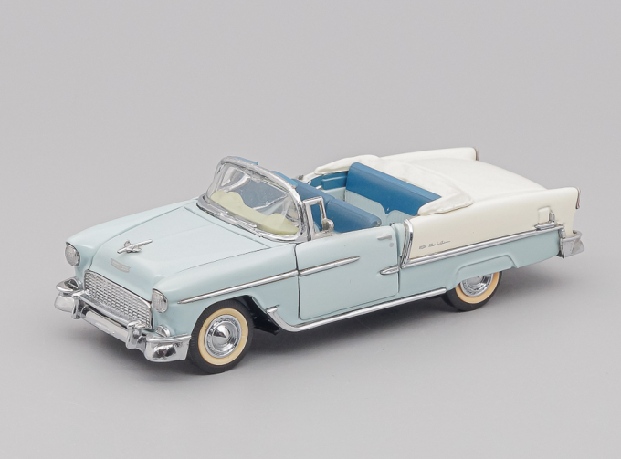 CHEVROLET Bel Air (1955), nassau blue / ivory