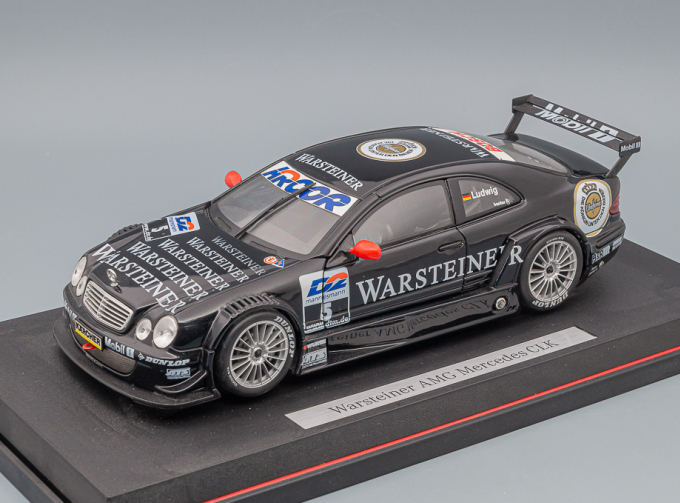 MERCEDES-BENZ CLK AMG Warsteiner #5 Ludwig, black