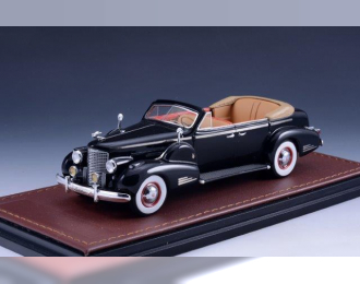 CADILLAC V16 Series 90 Fleetwood Sedan Convertible (открытый) 1938 Black