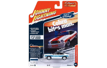 FORD Mustang Cobra II (1978), white/blue