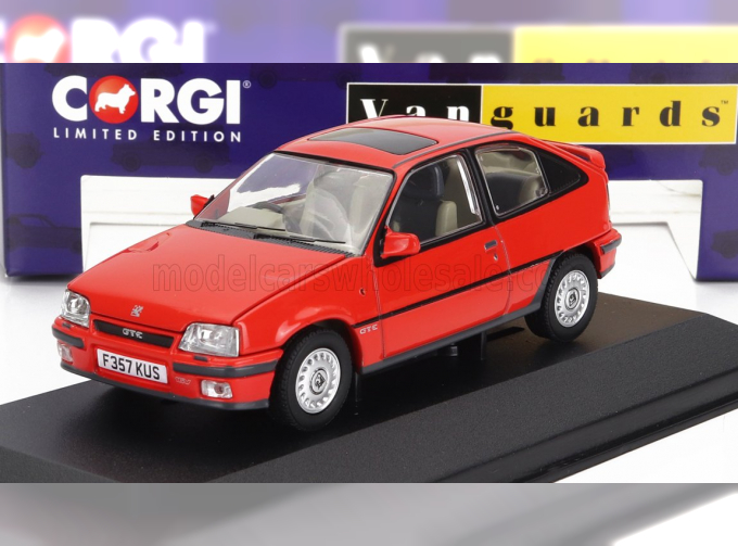 VAUXHALL Astra Gte 16v (1989), Red