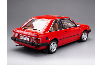 FORD Escort Mark III Ghia (1983), sunburst red 