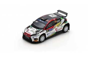 TOYOTA Yaris Gr Rally2 №26 5th Rc2 Rally Sweden (2024) Mikko Heikkila - Kristian Temonen, White