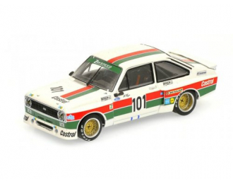 FORD ESCORT II RS 1800 CASTROL - HANS HEYER - WINNER DIV. 2 DRM HOCKENHEIM - 1975, white