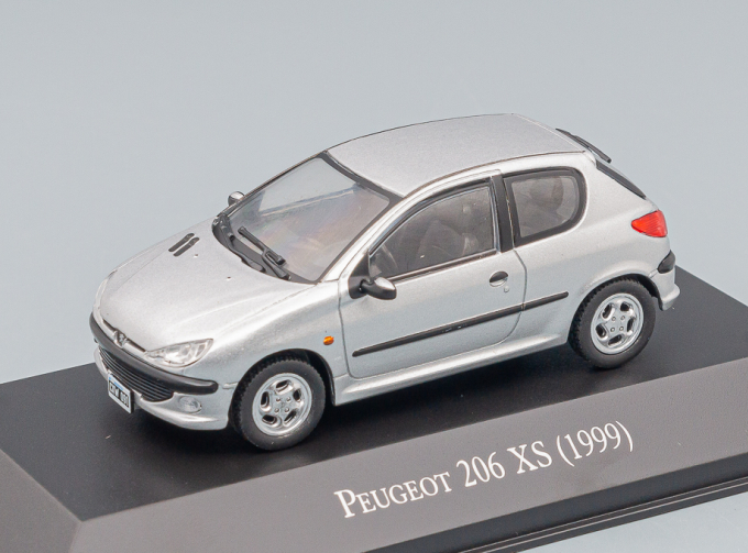 PEUGEOT 206 XS (1999), silver