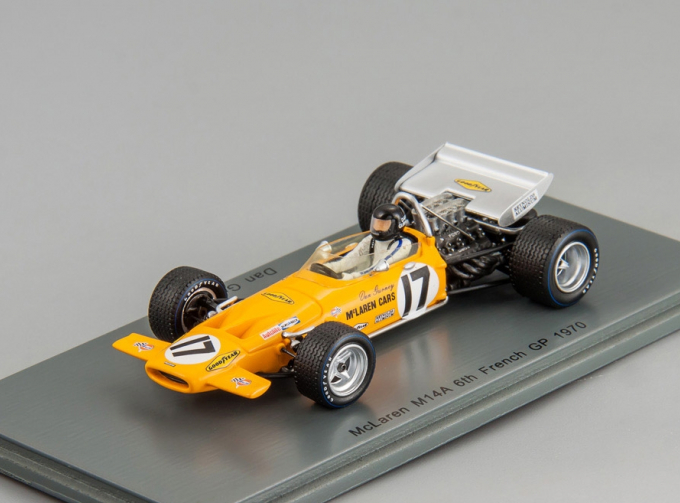 McLaren M14A #17 6th French GP 1970 Dan Gurney