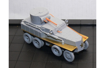 Сборная модель Плавающий бронеавтомобиль ПБ-4