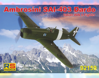 Сборная модель Ambrosini SAI 403 Dardo