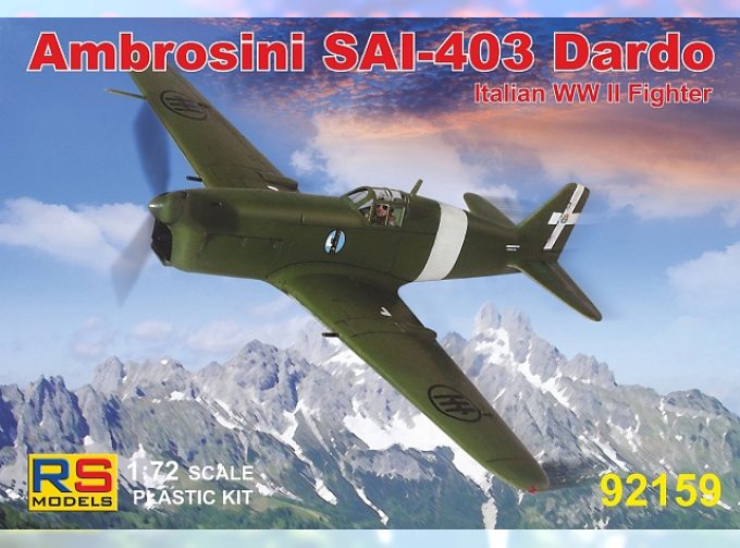 Сборная модель Ambrosini SAI 403 Dardo