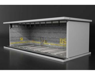 Parking Garage *D5 with light*, grey/yellow