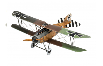 Сборная модель Немецкий биплан Albatros D.III (подарочный набор)