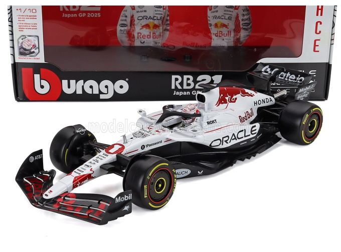 RED BULL F1 RB21 №1 Team Oracle Red Bull Racing Winner Japan GP Max Verstappen (2025)