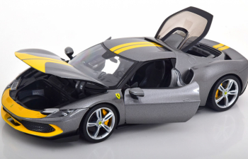 FERRARI 296 Gtb Assetto Fiorano (2022), Grey Yellow