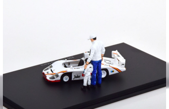 PORSCHE 936 Little Big Mans Le Mans Classic with figures Set