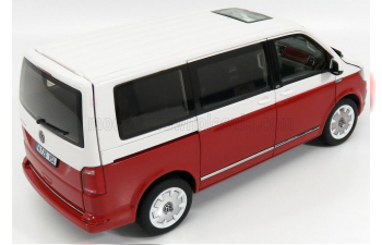 VOLKSWAGEN T6 Multivan Highline Minibus 2017, Red White