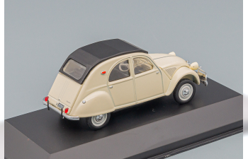 CITROEN 2cv Closed Roof (1960), White Black