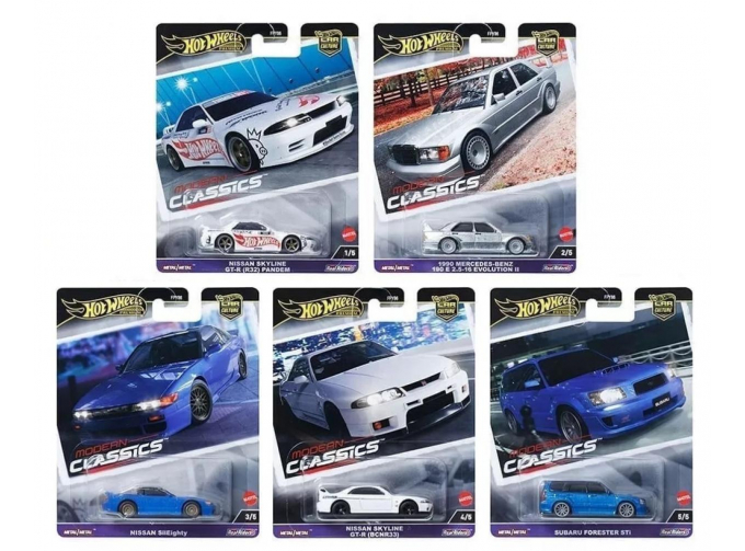 Hot Wheels Car Culture Modern Classics 4