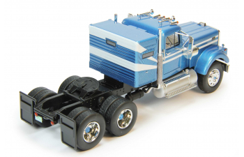 WHITE ROAD BOSS (1977), metallic blue / white