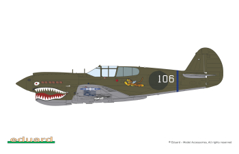 Сборная модель P-40E Warhawk Weekend Edition