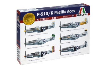 Сборная модель Самолет P-51 D/K Pacific Aces