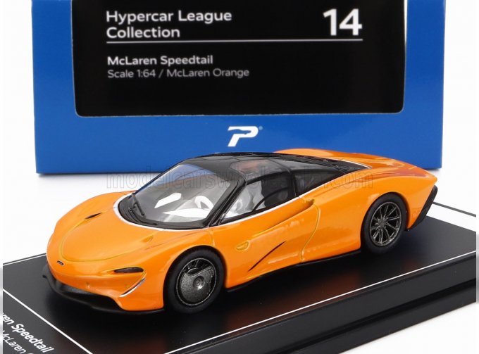 McLAREN Speedtail (2019), Orange