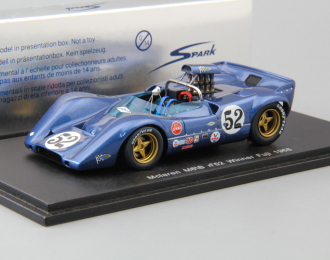 McLaren M6\B #52 Winner Fuji (1968), blue