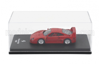 FERRARI F40 (1987) - With Showcase, Red