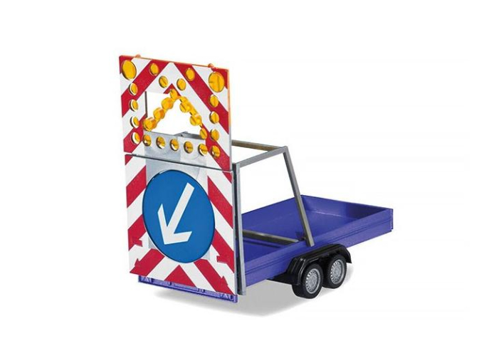 Прицеп с дорожными знаками