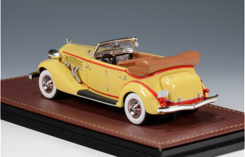 AUBURN 851 SuperCharged Phaeton (открытый) 1935 Yellow