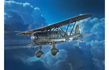 Сборная модель FIAT Cr.42 Falco Military Airplane